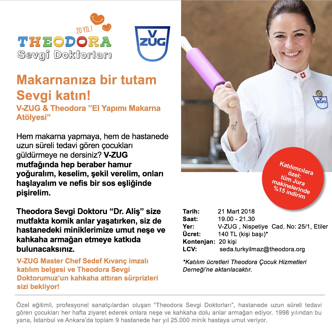 VZUG & Theodora Pasta Workshop